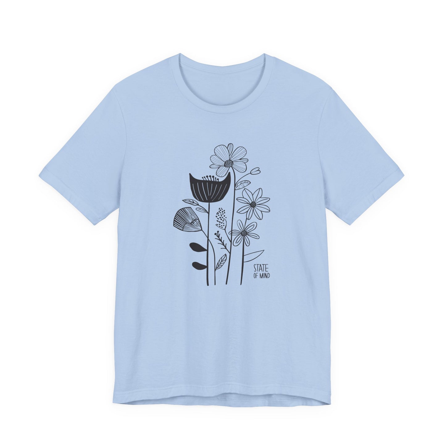 T-shirt Coton Ample - Bouquet