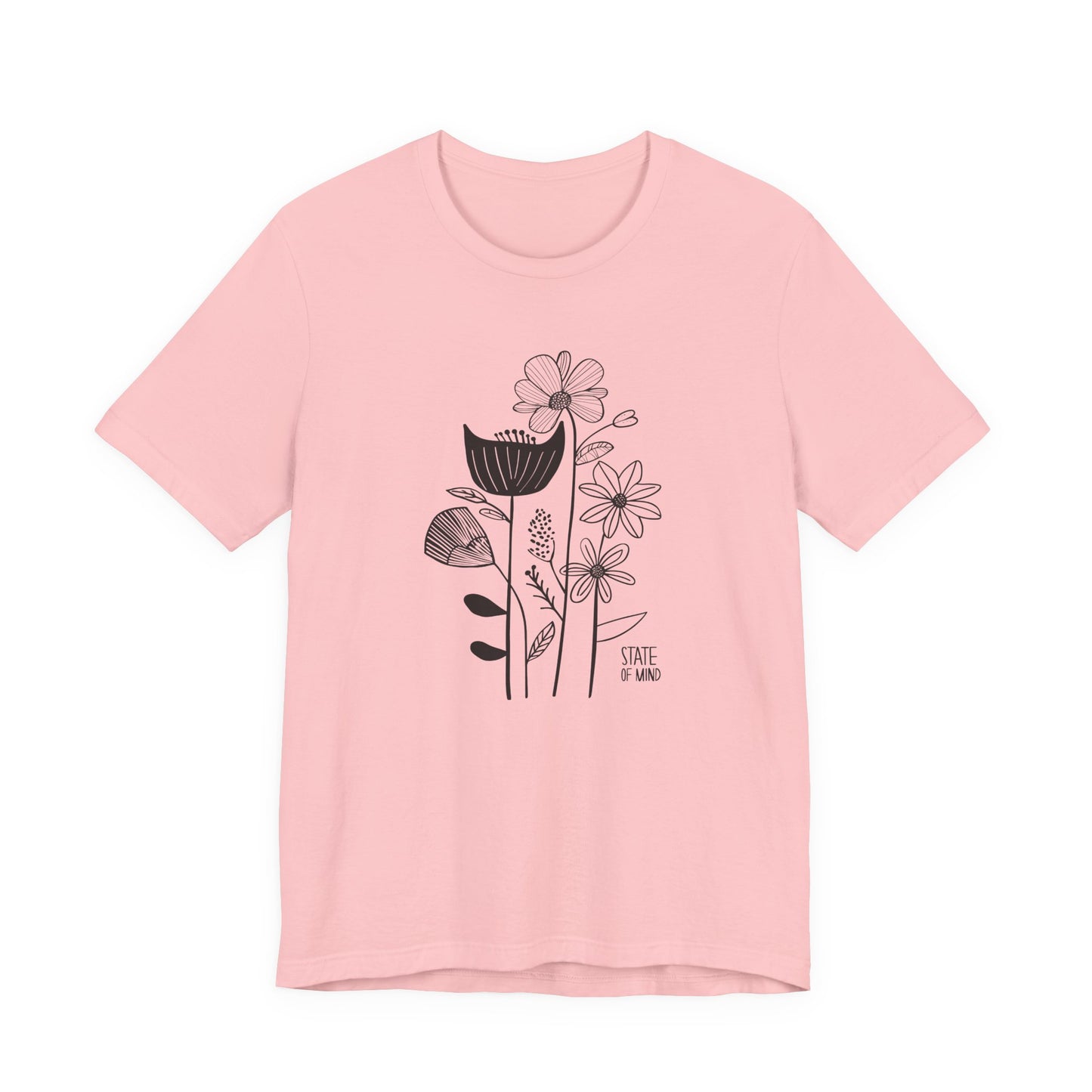T-shirt Coton Ample - Bouquet