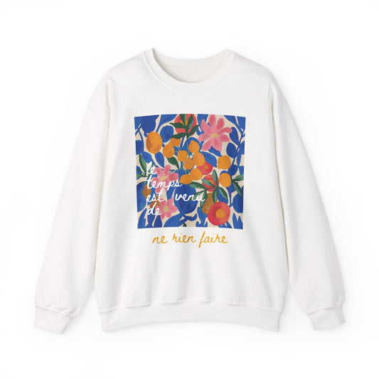 Chandail Coton Ouaté - NE RIEN FAIRE