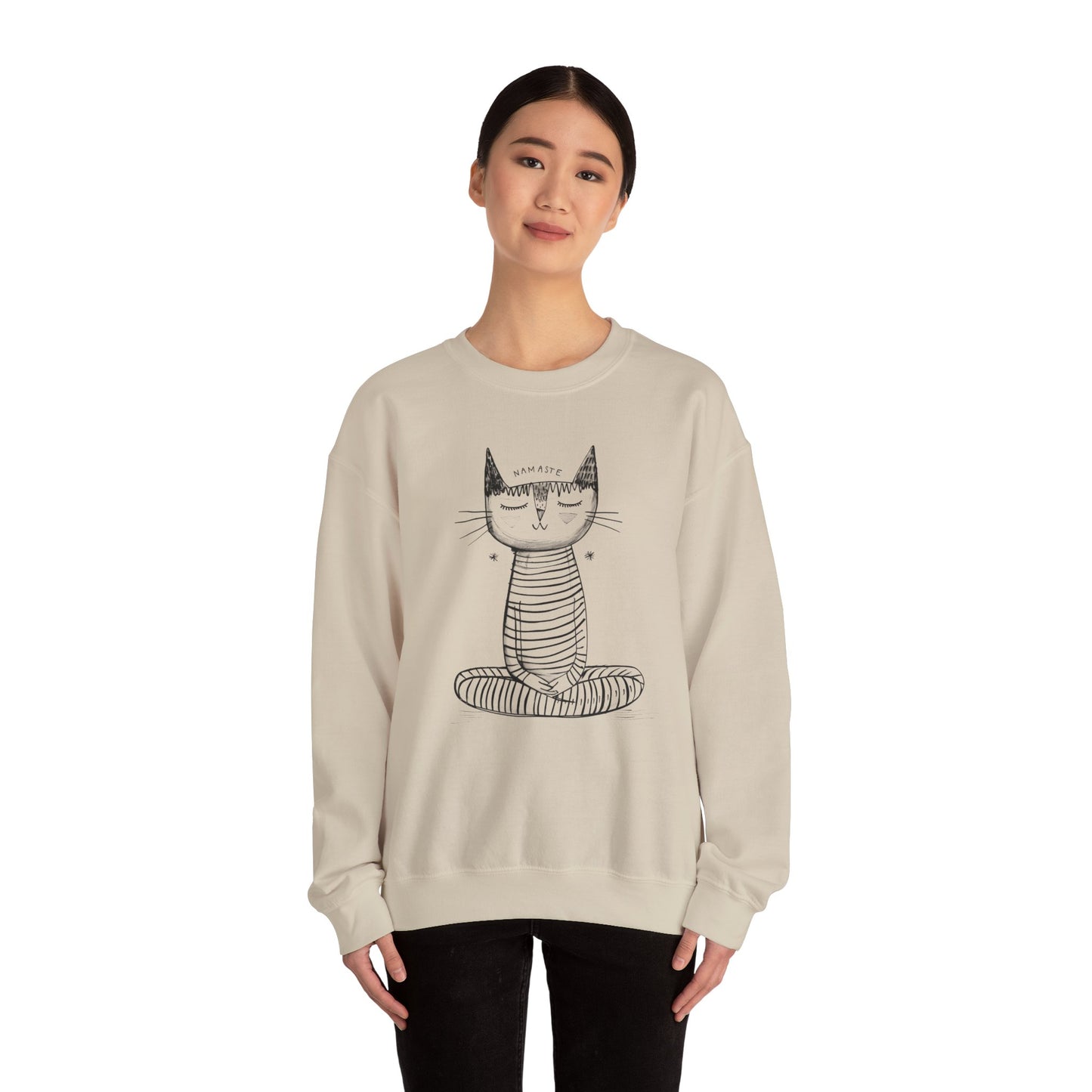 Chandail Crewneck Coton - NAMASTE