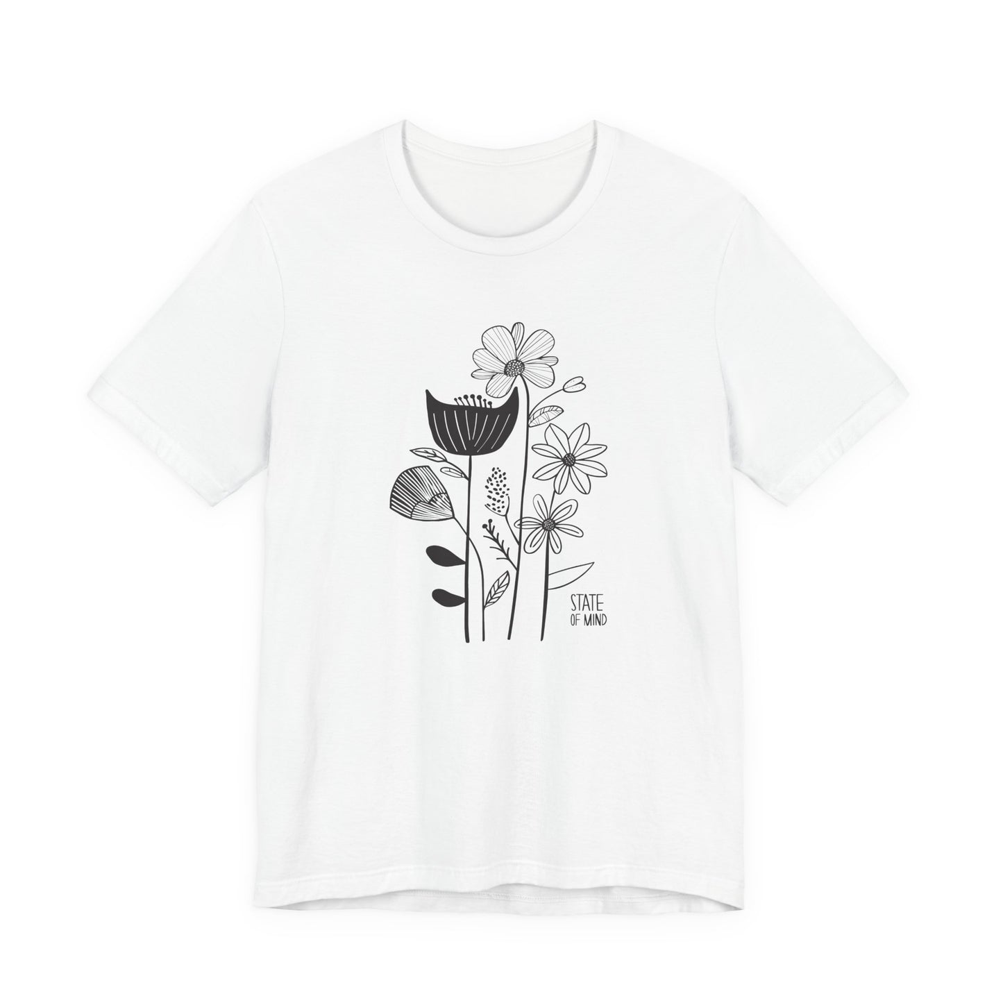 T-shirt Coton Ample - Bouquet