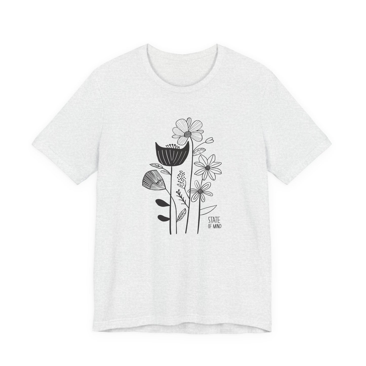 T-shirt Coton Ample - Bouquet