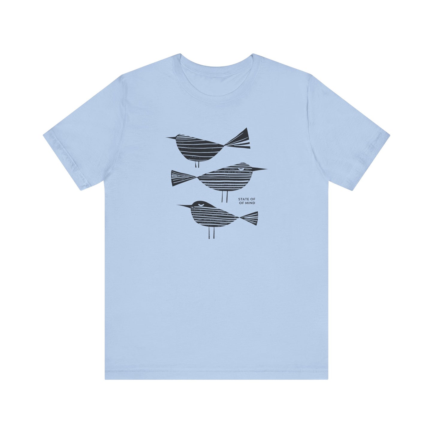 T-shirt Coton Ample - 3 Ti Oiseaux