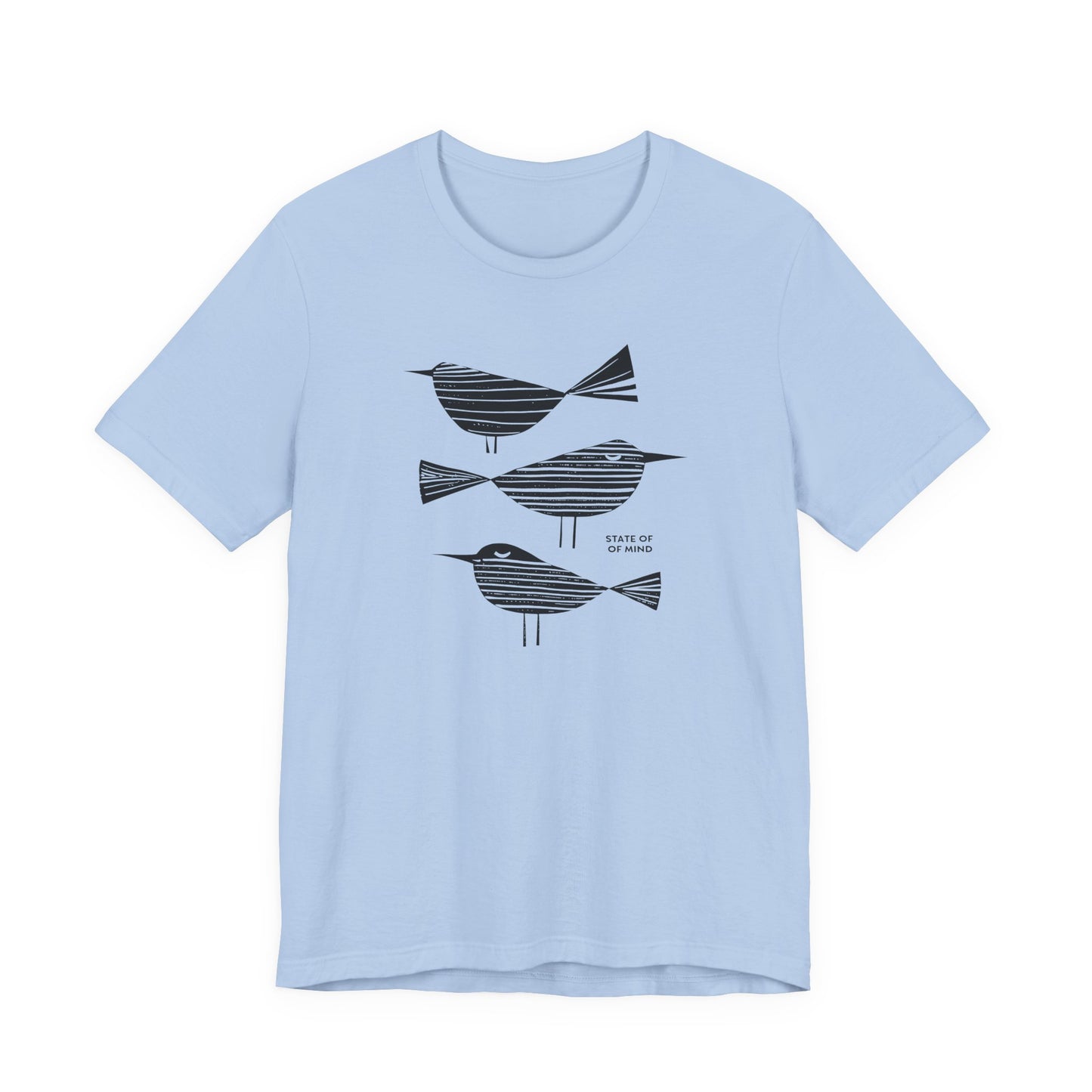T-shirt Coton Ample - 3 Ti Oiseaux
