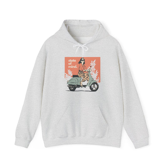 Hoodie Coton Ouaté - VESPA LIFE