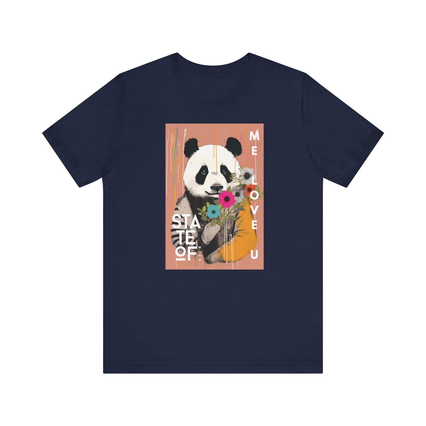 T-shirt Coton Ample - PANDA LOVE