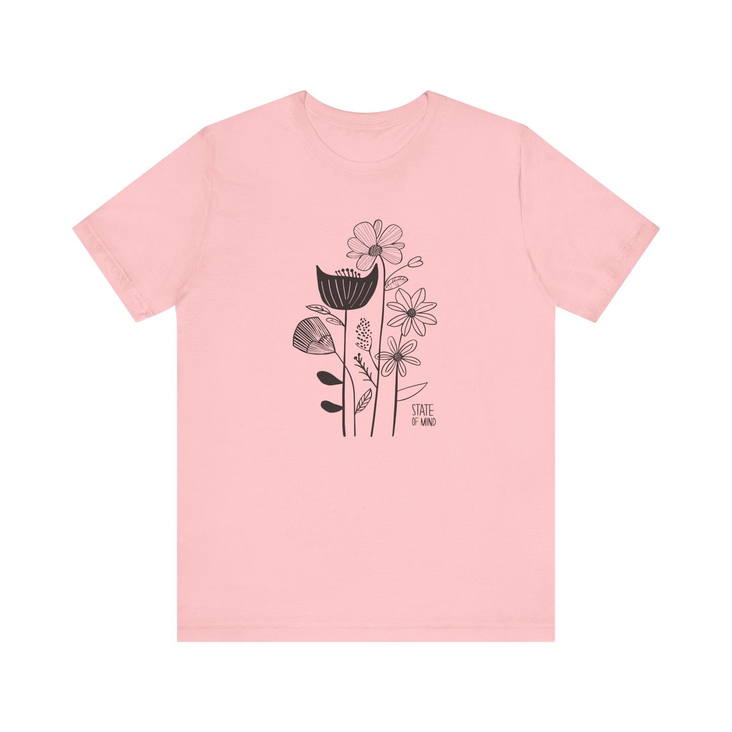 T-shirt Coton Ample - Bouquet