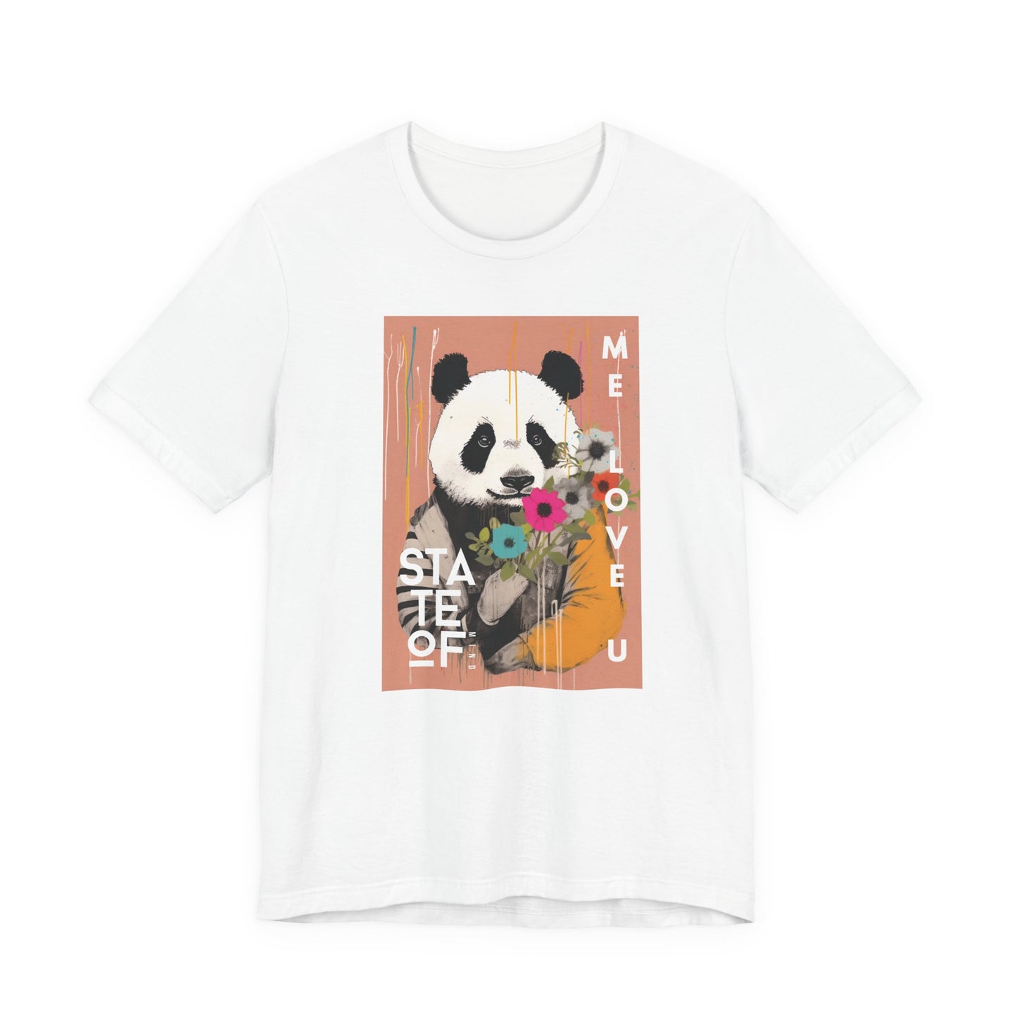 T-shirt Coton Ample - PANDA LOVE