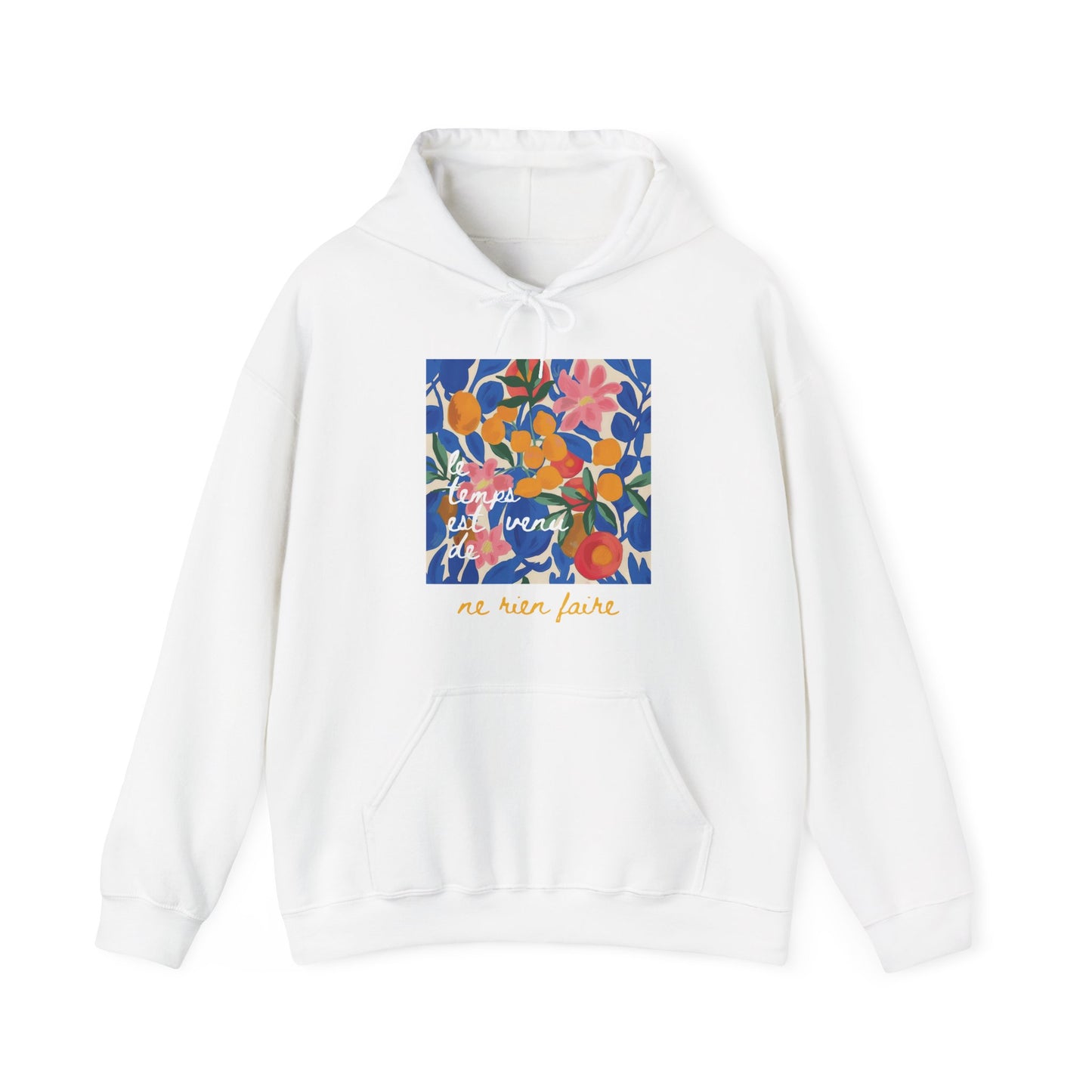 Hoodie Coton Ouaté - NE RIEN FAIRE