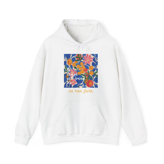 Hoodie Coton Ouaté - NE RIEN FAIRE