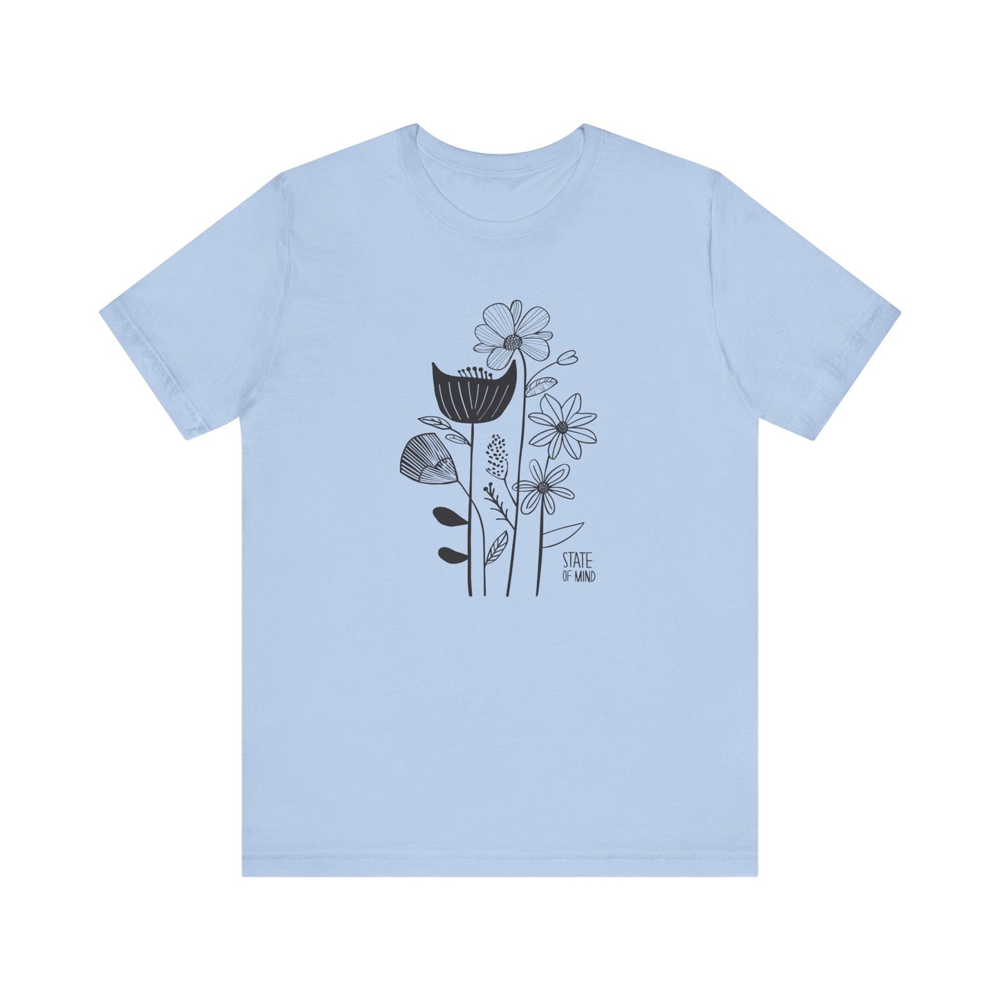 T-shirt Coton Ample - Bouquet