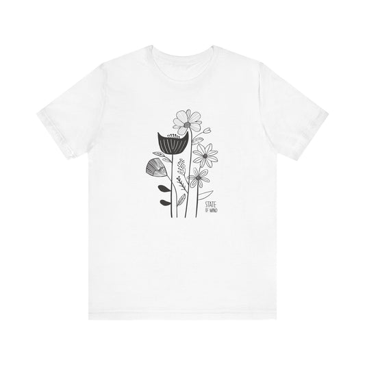 T-shirt Coton Ample - Bouquet