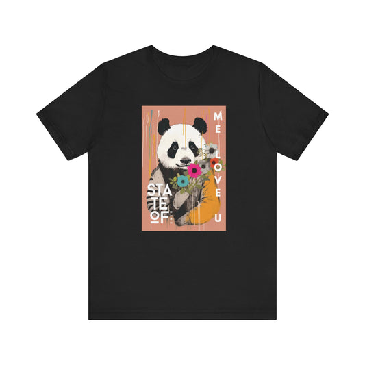 T-shirt Coton Ample - PANDA LOVE