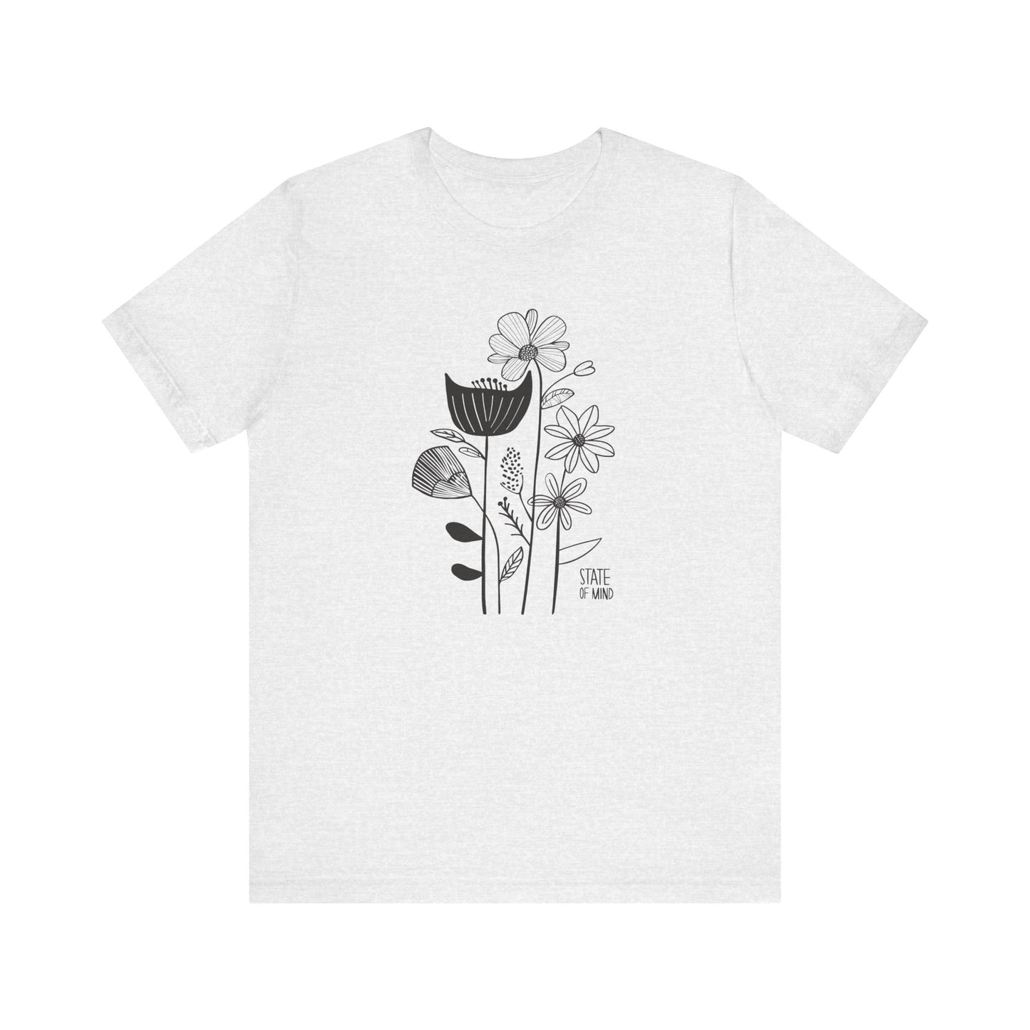 T-shirt Coton Ample - Bouquet