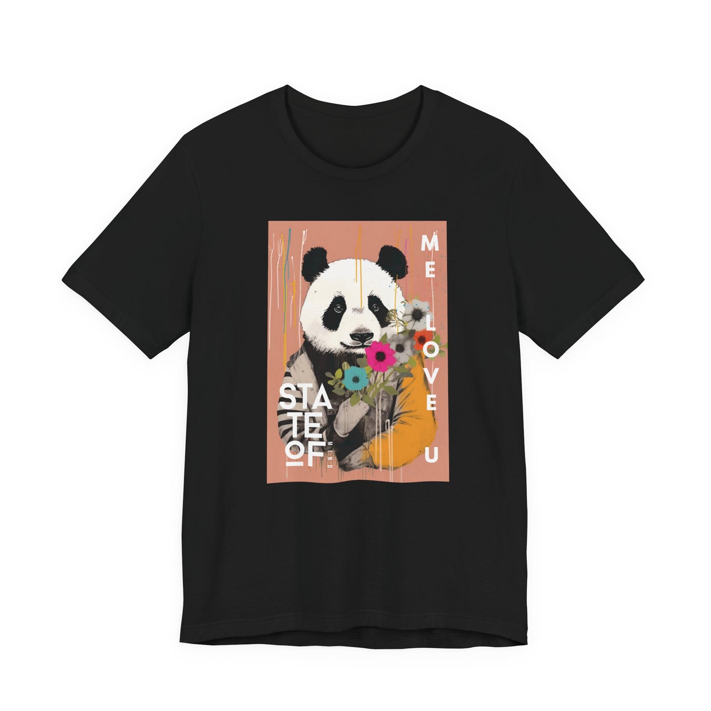 T-shirt Coton Ample - PANDA LOVE