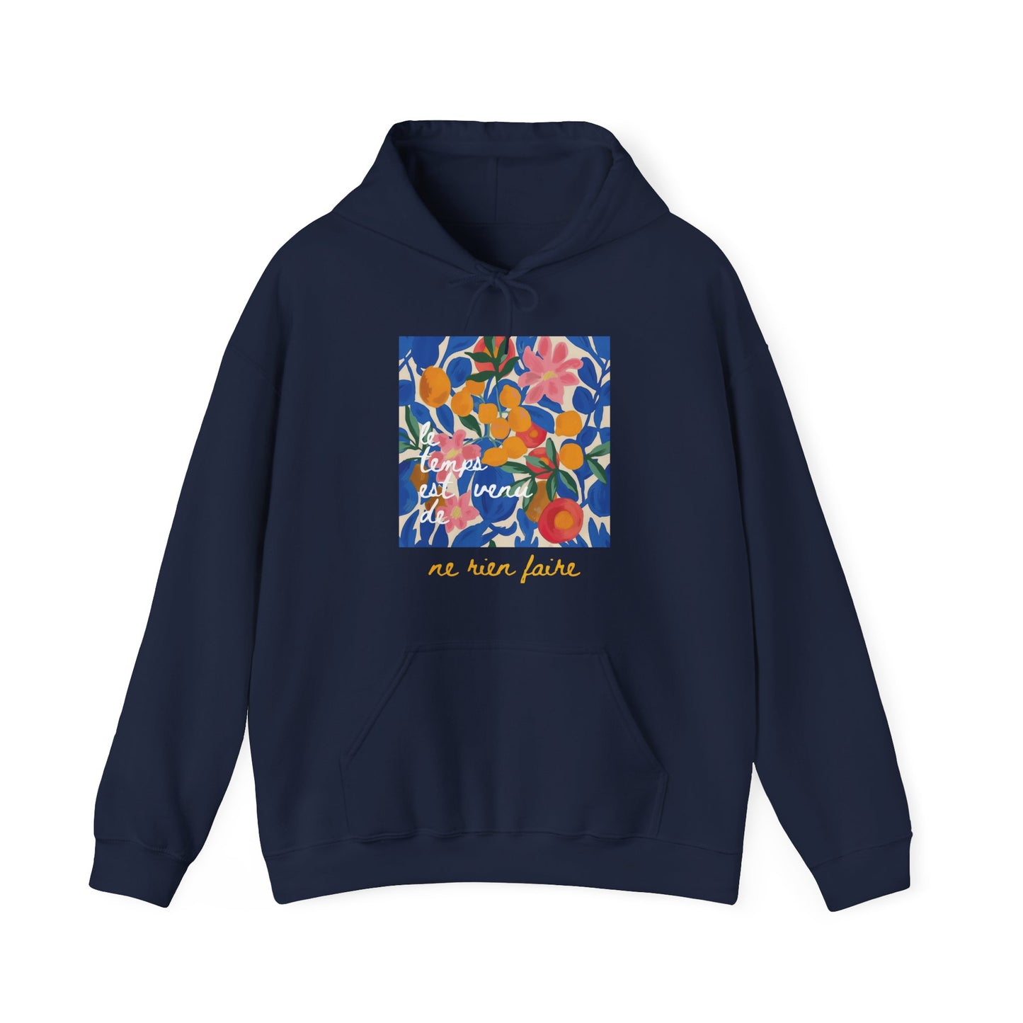 Hoodie Coton Ouaté - NE RIEN FAIRE
